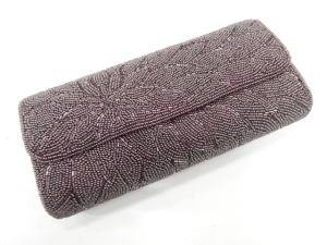 アンティーク　ビーズハンドバッグ